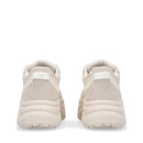 Scarpe Donna LIU JO Steffy 01 Sneakers Chuncky in Suede e Pelle color Latte