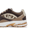 Sneakers Donna LIU JO Trixie 01 in Suede e Mesh Havana e Moka