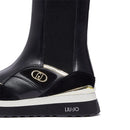 Sneakers Boots Donna LIU JO Maxi Wonder 103 in Pelle Nera