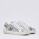 Sneakers Donna LIU JO Miley C 01 effetto Pitone con Glitter