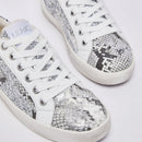 Sneakers Donna LIU JO Miley C 01 effetto Pitone con Glitter