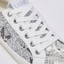 Sneakers Donna LIU JO Miley C 01 effetto Pitone con Glitter