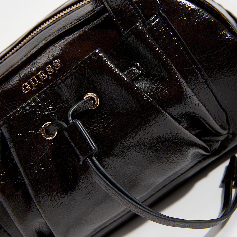 Women's Black Shoulder Bag GUESS Theodora