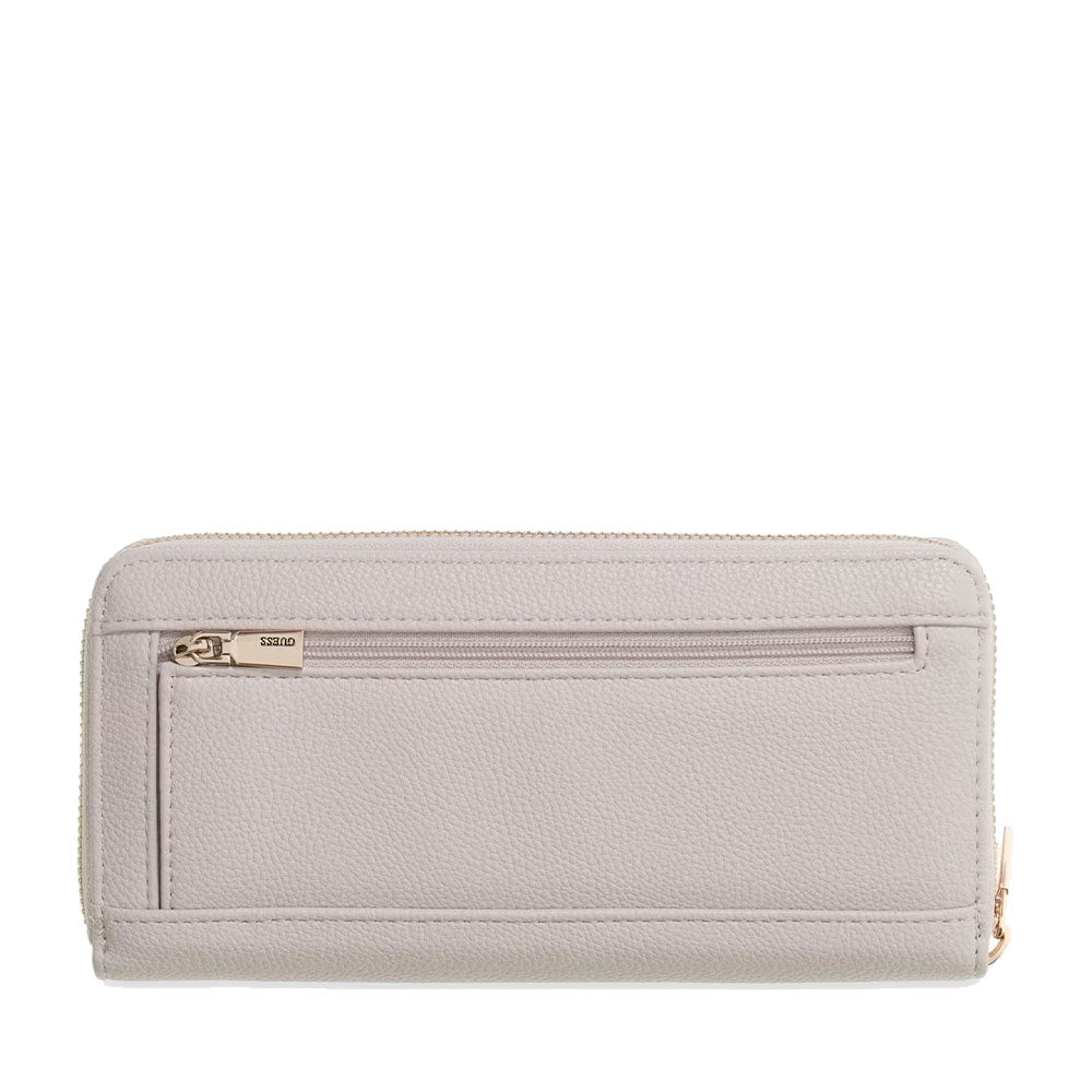 Geldbörse GUESS mit Reißverschluss Modell Laurel in Ivory