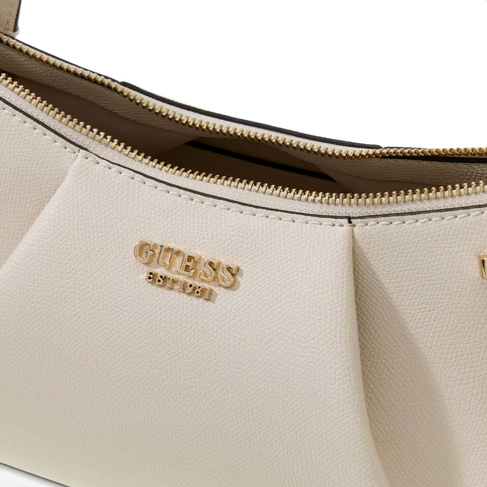 Borsa Donna a Spalla GUESS Linea Amorette colore Off White