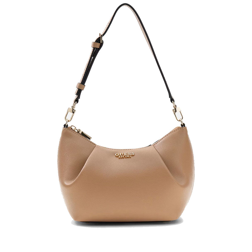 Borsa Donna Hobo a Spalla GUESS Linea Amorette colore Beige