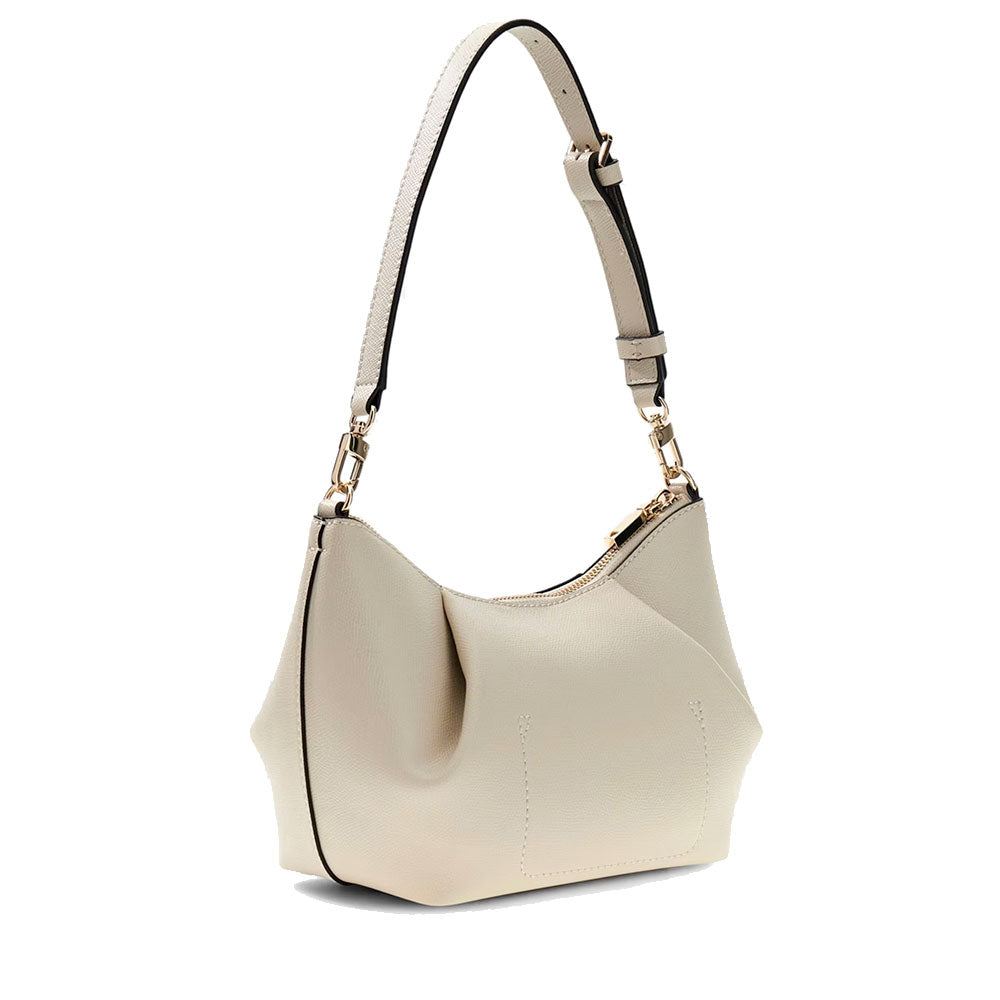 Borsa Donna Hobo a Spalla GUESS Linea Amorette colore Off White