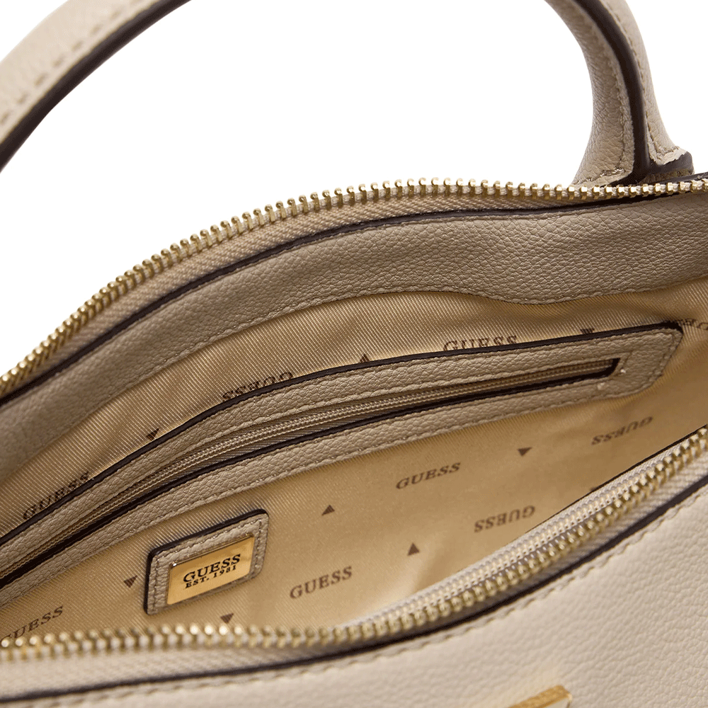 Borsa Donna a Mano GUESS Linea Evie colore Light Taupe