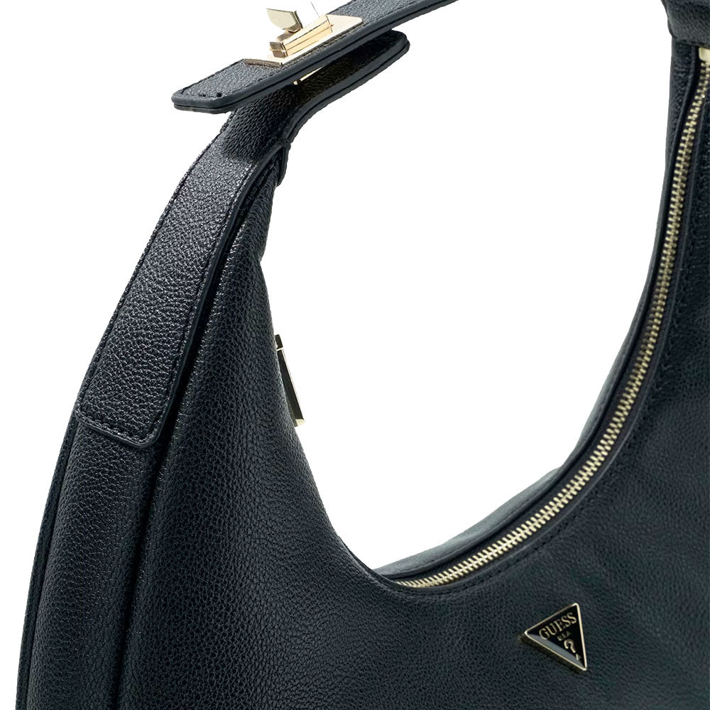 Damen-Beuteltasche GUESS Modell Evie in Schwarz