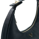 Damen-Beuteltasche GUESS Modell Evie in Schwarz