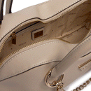 Borsa Donna a Mano GUESS Linea Davina colore Light Taupe