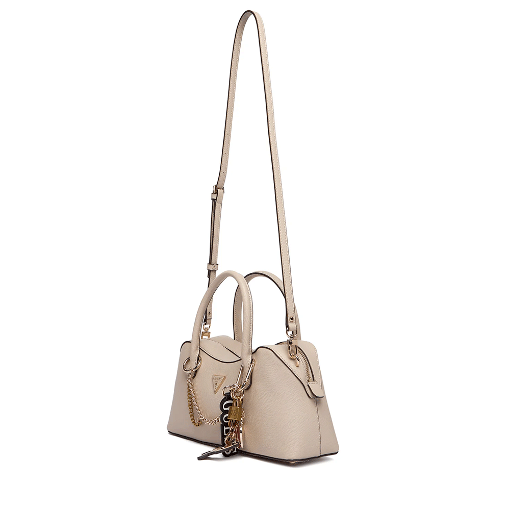 Borsa Donna a Mano GUESS Linea Davina colore Light Taupe