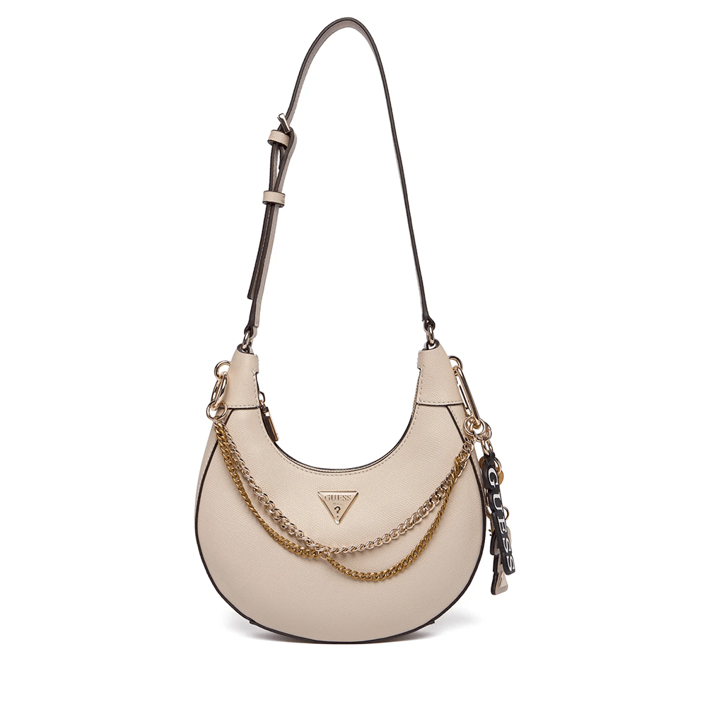 Borsa Donna a Spalla GUESS Linea Davina colore Light Taupe