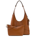 Borsa Donna Hobo a Spalla GUESS Linea Darcy Colore Cognac