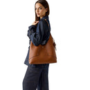 Borsa Donna Hobo a Spalla GUESS Linea Darcy Colore Cognac