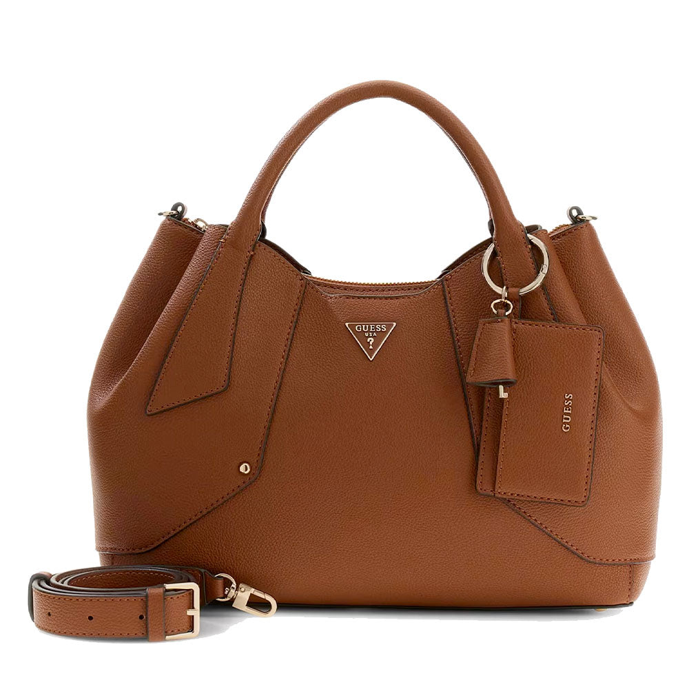 Borsa Donna a Mano GUESS Linea Darcy Colore Cognac