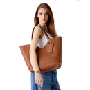 Women's Cognac Shoulder Tote GUESS Darcy