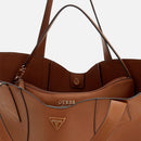 Women's Cognac Shoulder Tote GUESS Darcy