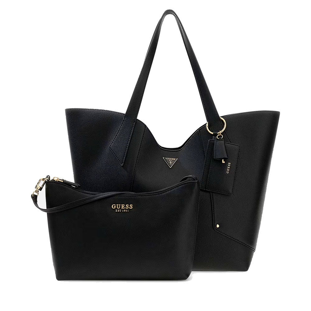 Borsa Donna Shopper a Spalla GUESS Linea Darcy Colore Nero