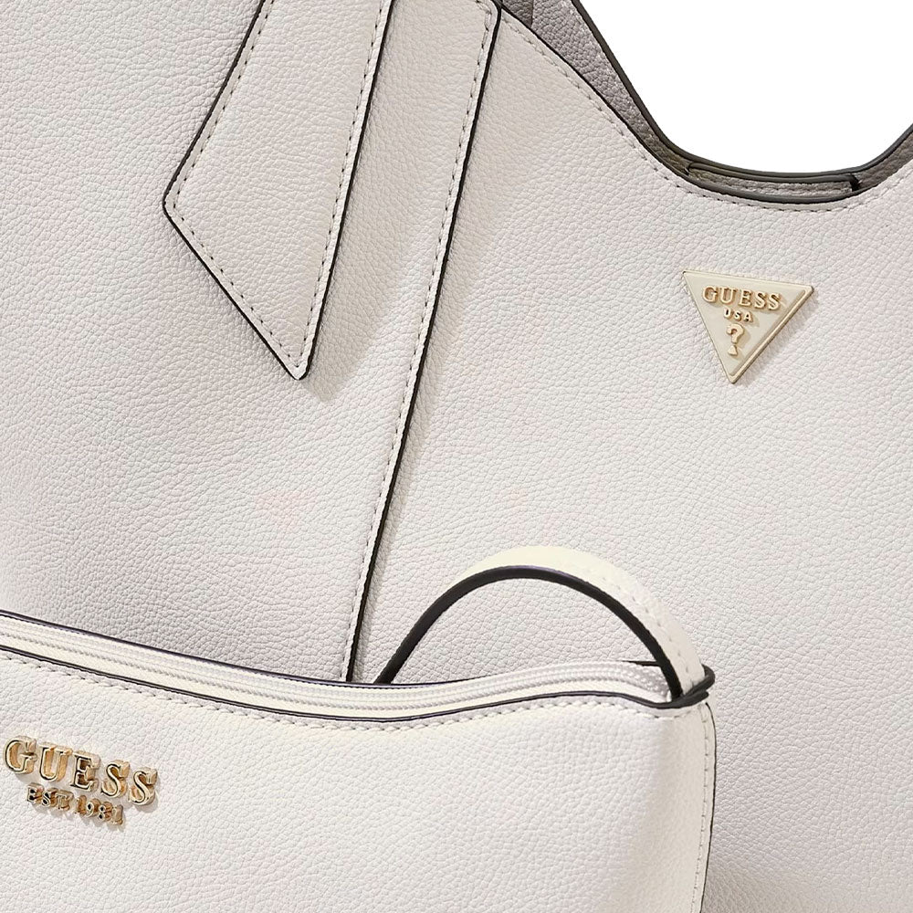 Borsa Donna Shopper a Spalla GUESS Linea Darcy Colore Stone