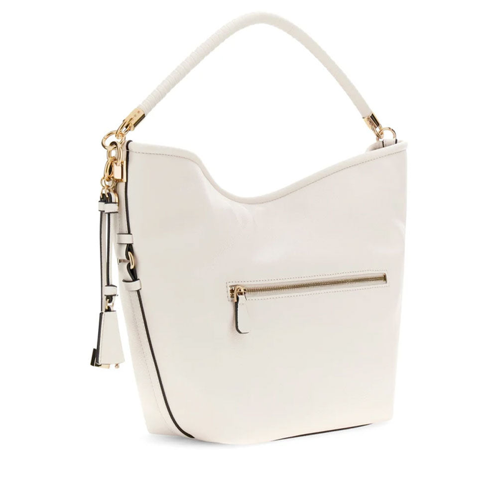 Borsa Donna a Spalla GUESS Linea Danya Colore Off White