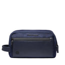 Beauty case PIQUADRO Uomo in Tessuto e Pelle Blu - BY6021S136