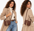 Women's Dark Brown Crossbody Bag VALENTINO BAGS Divina - VBS1R409G