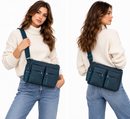Women's Fabric Crossbody Bag MANDARINA DUCK MD20 in Starry Night - P10QMTX5