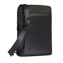 Borsello Uomo PIQUADRO porta iPad in Tessuto e Pelle Colore Nero - CA1816S136