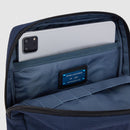 Borsello Uomo PIQUADRO porta iPad in Tessuto e Pelle Nero CA1816W129