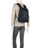 PIQUADRO Brief Line – CA3214BR2
Herren-Rucksack mit 14-Zoll-Laptopfach aus schwarzem Stoff und Leder