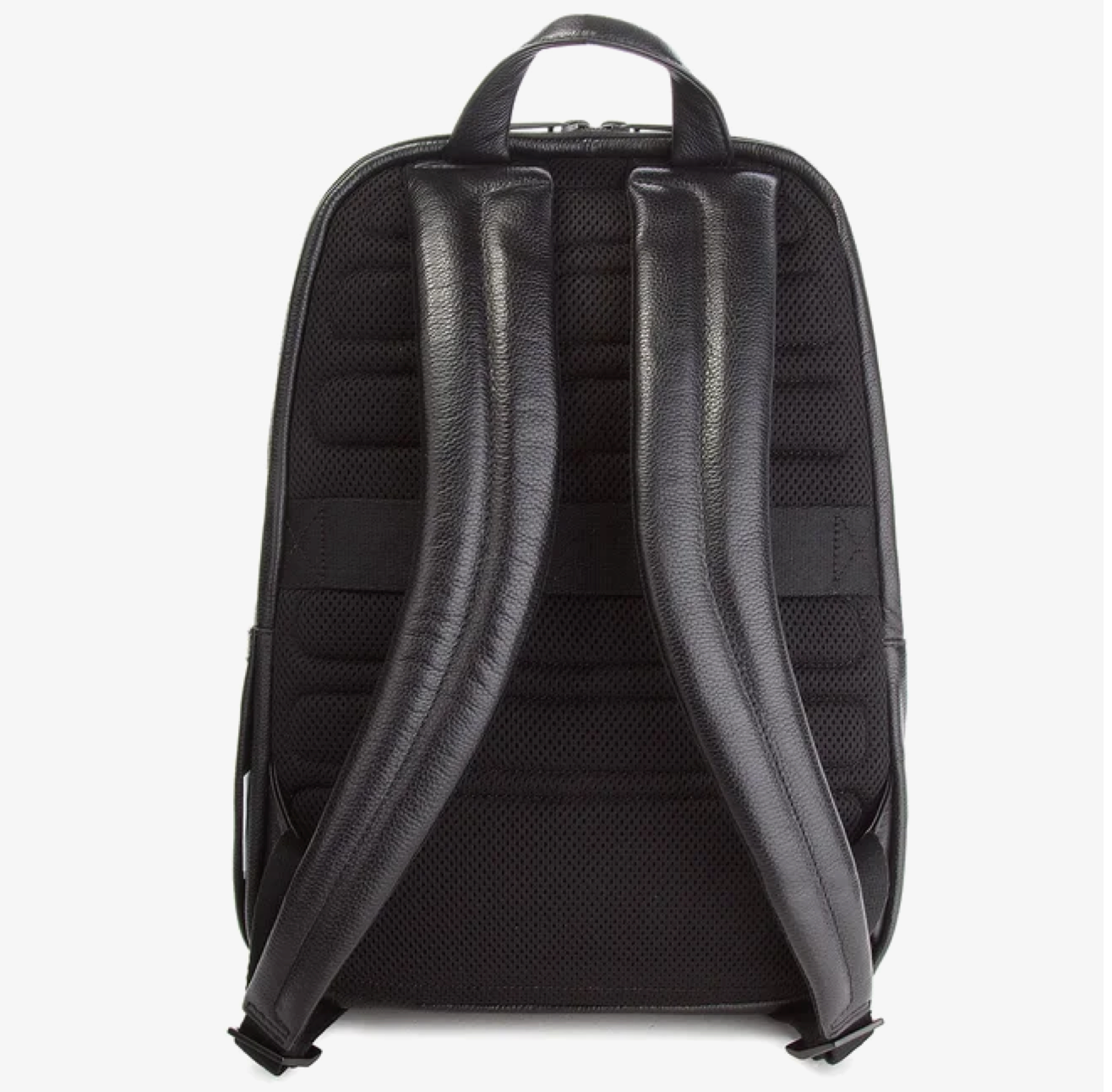 PIQUADRO PULSE LINIE 
Herren-Laptop-Rucksack 14" aus schwarzem Leder - CA3869P15S