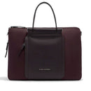 Borsa Donna da Lavoro PIQUADRO linea Circle in Pelle e Tessuto Riciclato Bordeaux Scuro - CA4021W92T