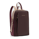 Zaino Donna PIQUADRO Porta Computer in Pelle Bordeaux - Rosa Linea Circle - CA4576W92