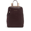 Zaino Donna PIQUADRO Porta Computer in Pelle Bordeaux - Rosa Linea Circle - CA4576W92