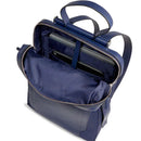 Zaino Donna PIQUADRO Porta Computer in Pelle e Tessuto Blu Linea Circle - CA4576W92T