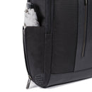 Zaino PIQUADRO porta PC 15,6" Linea Brief in Tessuto e Pelle Colore Nero - CA4818BR2