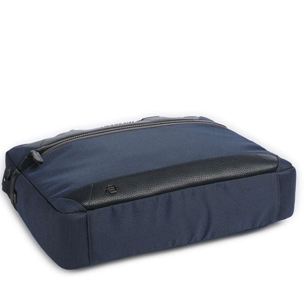 Cartella PIQUADRO in Tessuto e Pelle Blu Porta Pc 14" e iPad Linea Trakai - CA5527W109