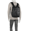 Zaino Uomo PIQUADRO con porta Pc 14" in Pelle Nera Linea Finn - CA5988S123