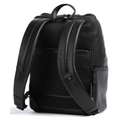 Zaino Uomo PIQUADRO con porta Pc 14" in Pelle Nera Linea Finn - CA5988S123