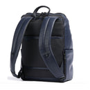 Zaino Uomo PIQUADRO con porta Pc 14" in Pelle Blu Linea Finn - CA5988S123