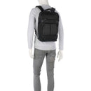 Zaino da Bici PIQUADRO in Nylon Riciclato Nero con Porta Pc 15,6" Linea Arne - CA5998S125