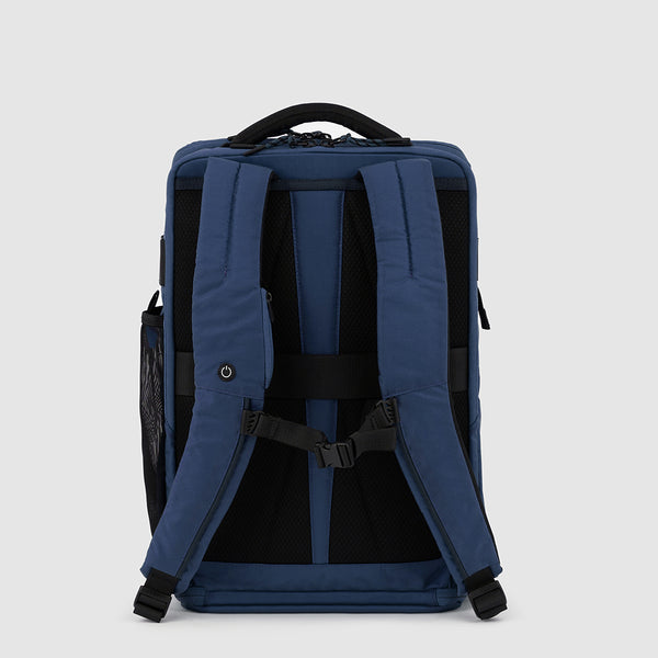 fahrradrucksack laptop PIQUADRO Fahrradrucksack für 15,6 Zoll Computerhalterung mit hellen LE – Cuoieriashop