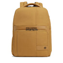 Zaino PIQUADRO porta Pc 14" in Tessuto e Pelle Colore Giallo Linea Wollem - CA6238W129