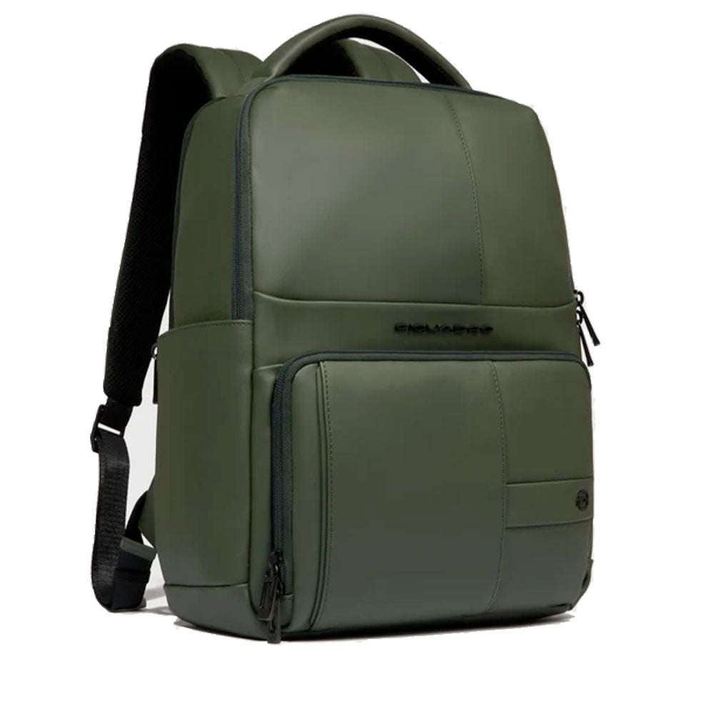 Zaino PIQUADRO resistente all'acqua con porta PC - CA6238W129W Verde