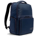 PIQUADRO Rucksack mit Laptopfach 15,6 Zoll aus Stoff und Leder in Blau Modell Wollem - CA6239W129