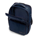 PIQUADRO Rucksack mit Laptopfach 15,6 Zoll aus Stoff und Leder in Blau Modell Wollem - CA6239W129