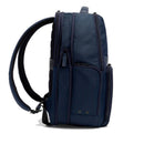 PIQUADRO Rucksack mit Laptopfach 15,6 Zoll aus Stoff und Leder in Blau Modell Wollem - CA6239W129