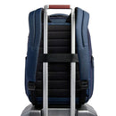 PIQUADRO Rucksack mit Laptopfach 15,6 Zoll aus Stoff und Leder in Schwarz Modell Wollem - CA6239W129