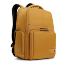 PIQUADRO Rucksack mit Laptopfach 15,6 Zoll aus Stoff und Leder in Gelb Modell Wollem - CA6239W129